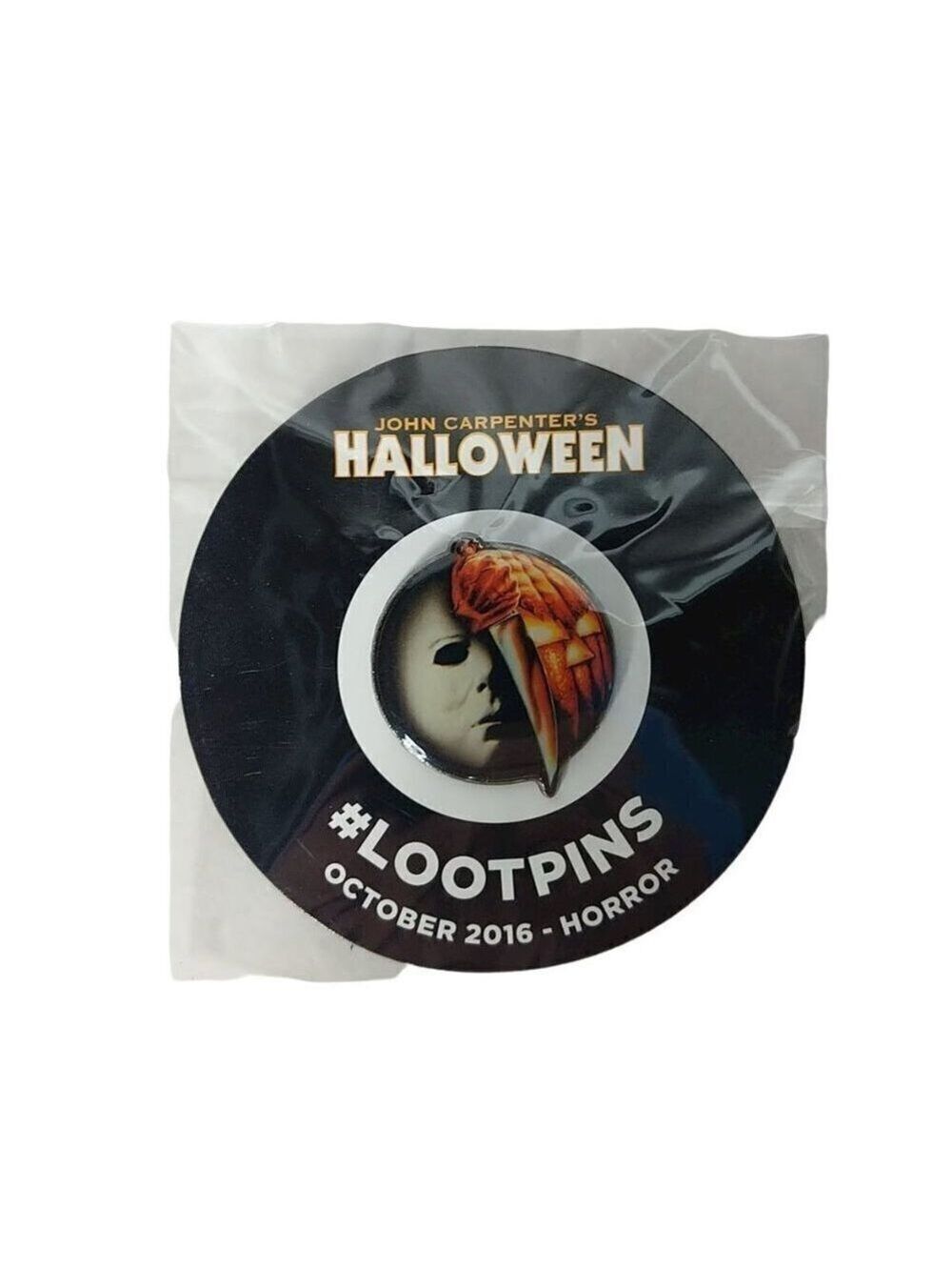 Loot Crate Halloween Horror Pin John Carpenter 2016